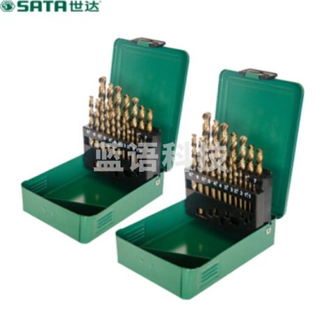世达(SATA)19件套直柄含钴麻花钻 52819