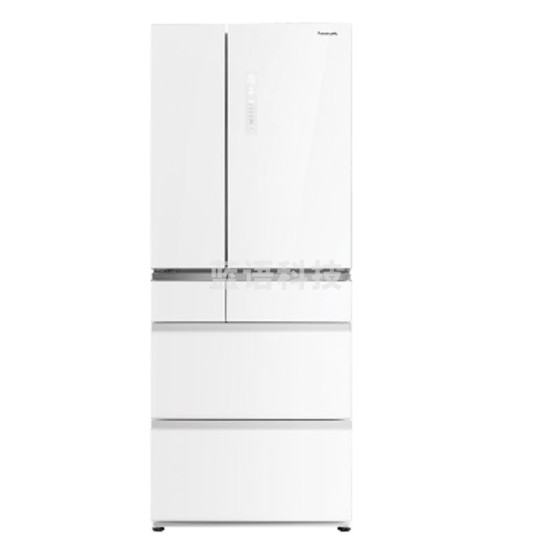 松下(Panasonic)498升多门冰箱 无边框玻璃门 自动制冰 银离子抗菌除味 雅致白NR-TF50EXB-K