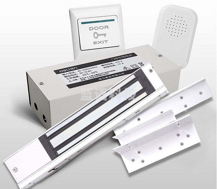 得力(deli)13704门禁考勤机配件套餐适用单开木门/铁门混色(单位：套)