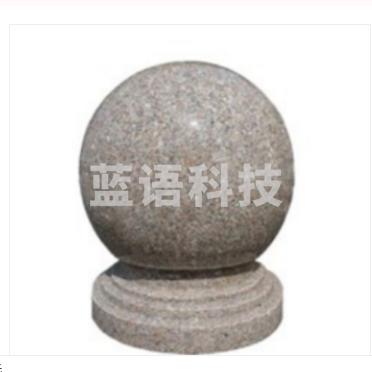 石球路障花岗岩挡路球广场石墩子阻车石球门墩