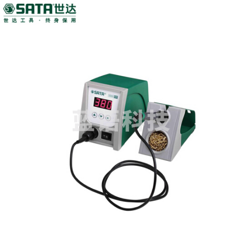 世达(SATA)工业级智能无铅焊台02003 / SATA台式电烙铁电烙铁套装焊锡丝 吸锡器数显工业级智能无铅焊
