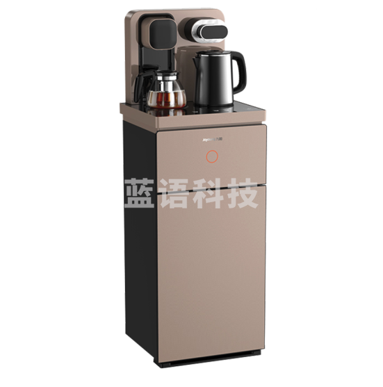 九阳(Joyoung) 茶吧机家用多功能全自动智能下置水桶立式双出水口温热两用JYW-WH710 棕
