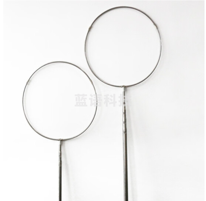 百舟游泳池伸缩救生杆棒专业水上救援救生设备打捞杆船用不锈钢加厚 5m不锈钢救生杆含环