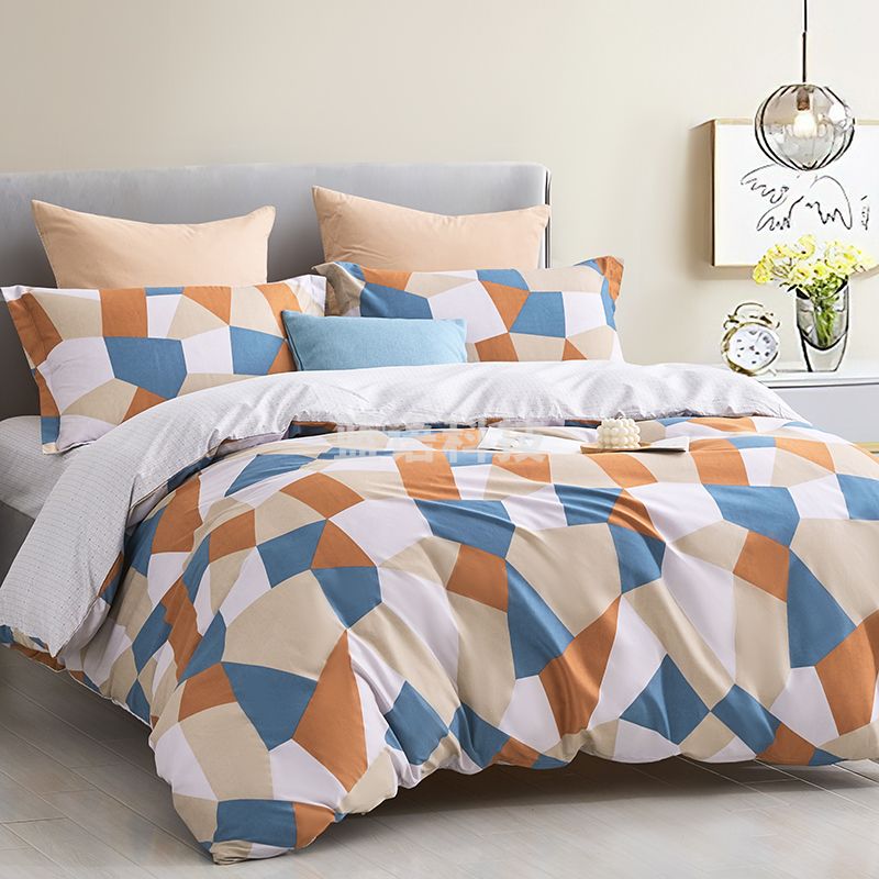 洁丽雅时尚磨毛四件套 -雨花石 JLYMM005