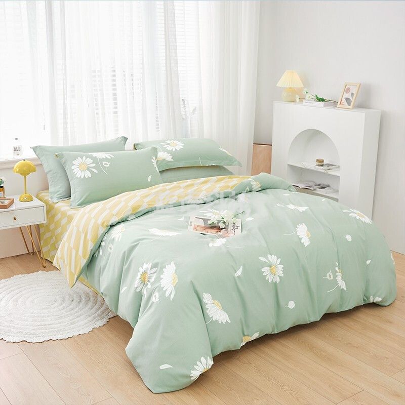 博洋家纺（BEYOND）博洋家纺高支全棉被套单件纯棉印花被罩森林秘密被套150*210cm