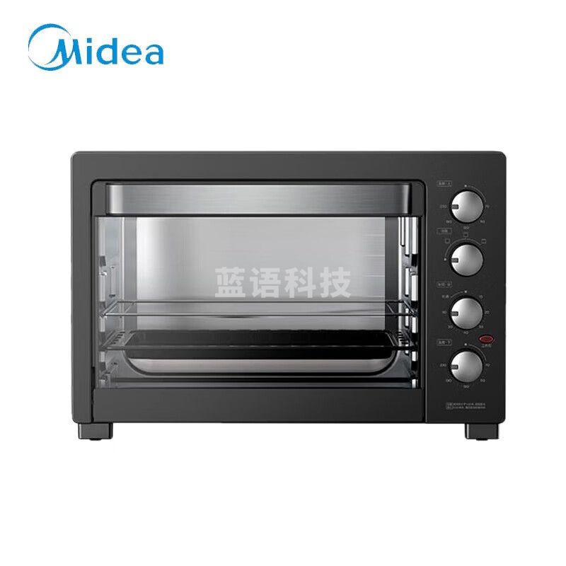 美的 电烤箱 家用大容量40升 上下独立控温 4层烤位多功能 PT40C1