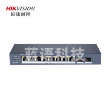 海康威视 DS-3E1510P-S/ZC 千兆交换机 8口视频监控交换机