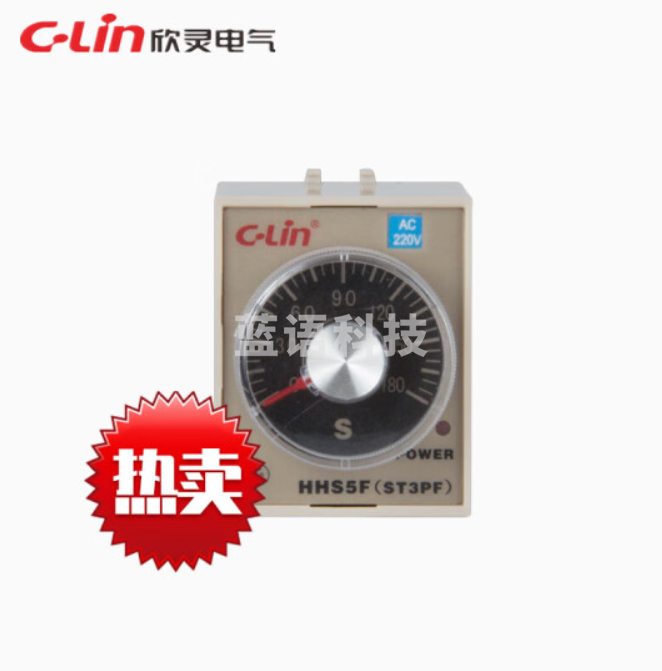 继电器ST3PF断电延时HHS5F电子式定时器T3延迟断开24220V (欣灵时间)