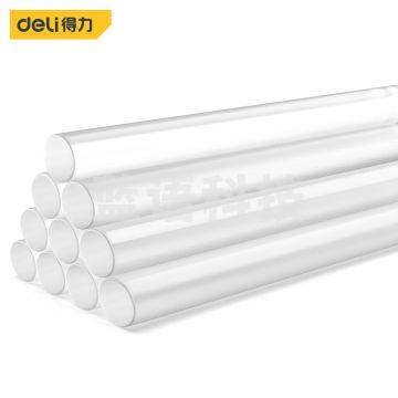 得力(deli)  高粘性热熔胶枪胶棒胶条10支装 11mm*200m