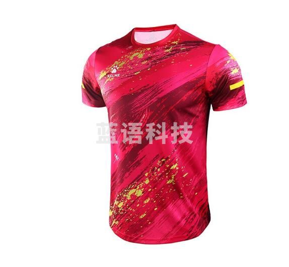 卡尔美 足球服T恤男士短袖比赛训练迷彩上衣 S-4XL(尺码颜色下单前联系客服) 8051ZB1003