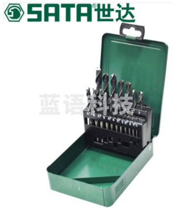 世达(SATA)19件耐磨直柄麻花钻组套   52919