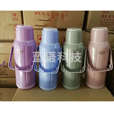 巨联(JULIAN)热水瓶 塑料暖水瓶 保温瓶 3.2L (颜色随机)