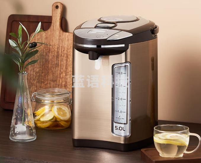 美的(Midea)电热水瓶热水壶电水壶304不锈钢净甜家用热水瓶暖水瓶多段控温恒温保温5L大容量烧水壶704C-50G