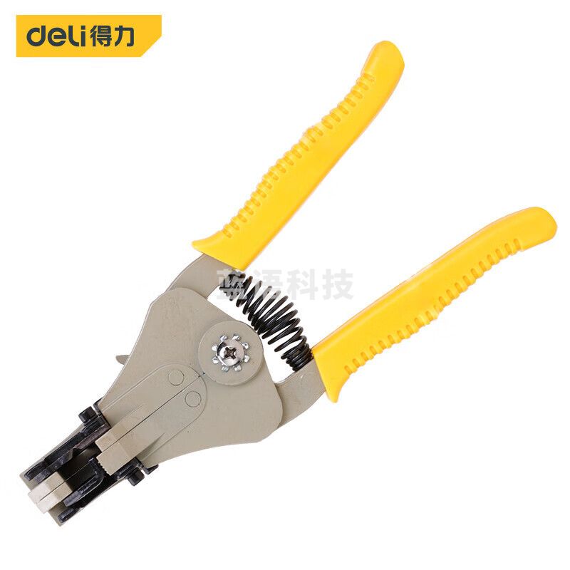 得力 全自动剥线钳剥线器  自动剥线钳1.25-8mm(新VI) DL2002C新VI