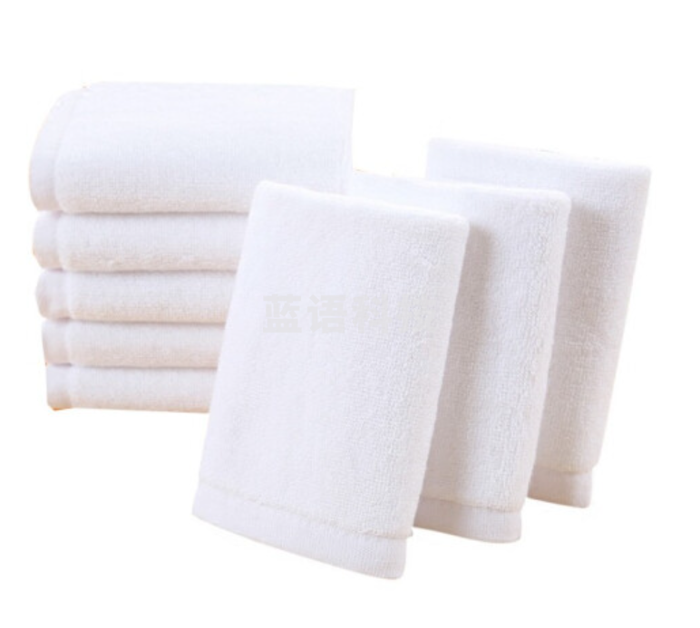 白色小方巾 40*40