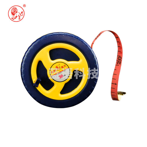 雄狮 纤维尺皮卷尺 30米