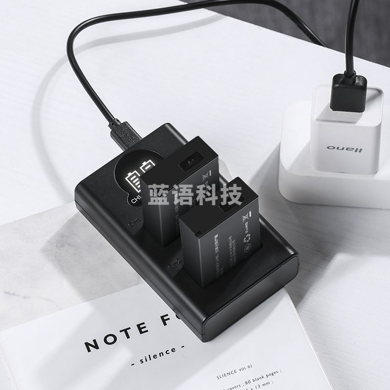 绿巨能(llano)佳能相机电池 LP-E17电池/充电器 适用ESO 750D/ESO 800D/ESO M3等充电套装 两电双充