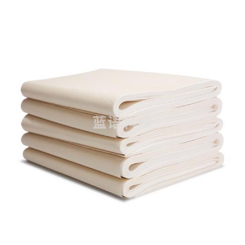 荣宝斋 宣纸 文房四宝书画练习纸毛边纸 四尺整张 半生熟/100张