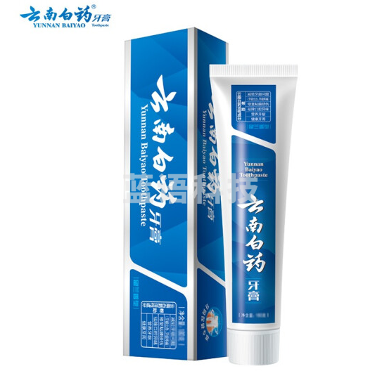 云南白药牙膏 清新口气 健齿护龈 留兰香型 120g