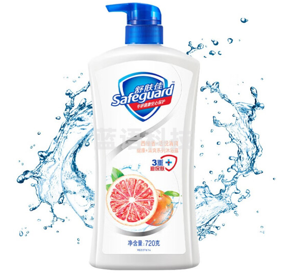 舒肤佳沐浴露 西柚720g  香味持久新老包装随机发