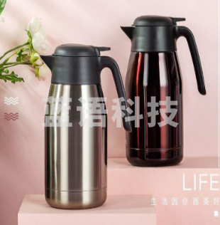 膳魔师 THS-1500 不锈钢色 1500ml保温壶家用真空不锈钢水壶保温瓶