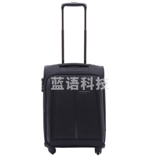 Diplomat外交官DEF-1551A行李箱商务万向轮可登机拉杆箱旅行箱 黑色18英寸