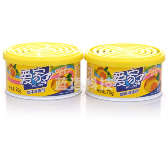 70g爱家(ALL JOY)固体清新剂(各色) 60盒/件
