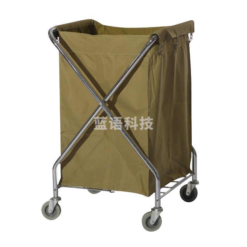 白云清洁 AF08157 酒店布草车客房服务车清洁车工作车洗衣房推车 X形布草车