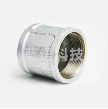 6分玛钢丝扣内丝管箍管古外接头直接  DN20