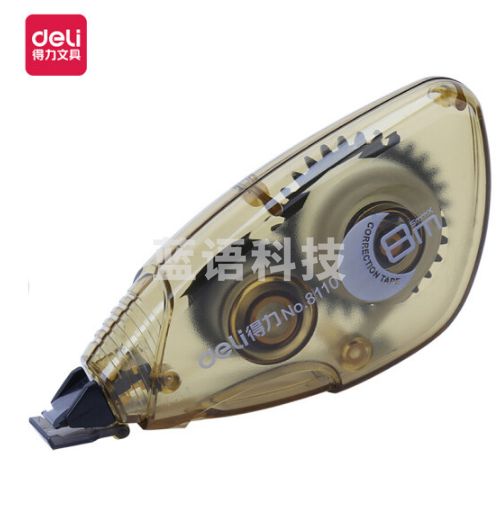 得力(deli) 8110 一体护套修正带5mm*8m