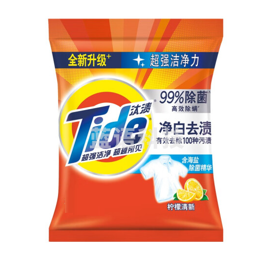 汰渍Tide净白去渍洗衣粉218g  20袋/件