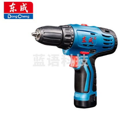 东成(DONGCHENG)充电式起子电钻12V锂电双电池双速正反转可调速锂电钻DCJZ10-10(E型)8台/件