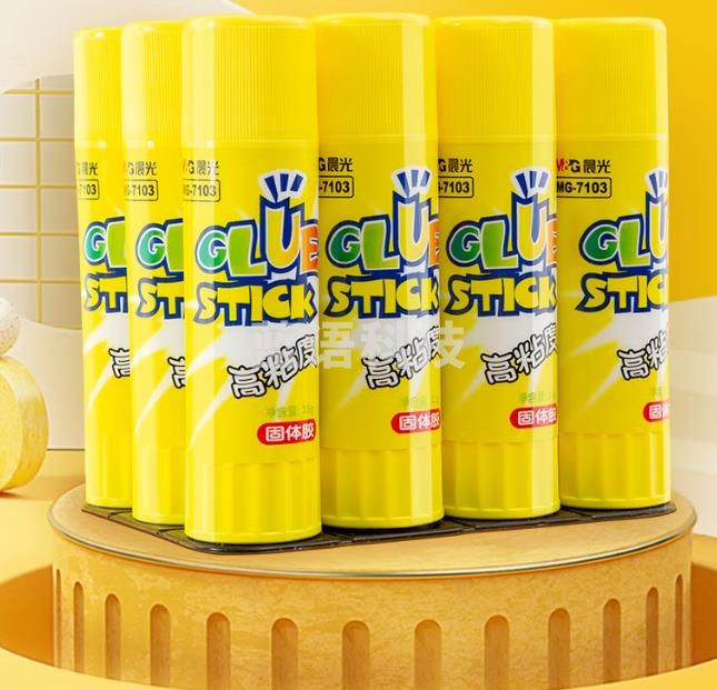 晨光(M&G)文具15g高粘度固体胶PVP 学生手工固体黏胶 快干耐用胶棒 办公用品 24支装MG7105