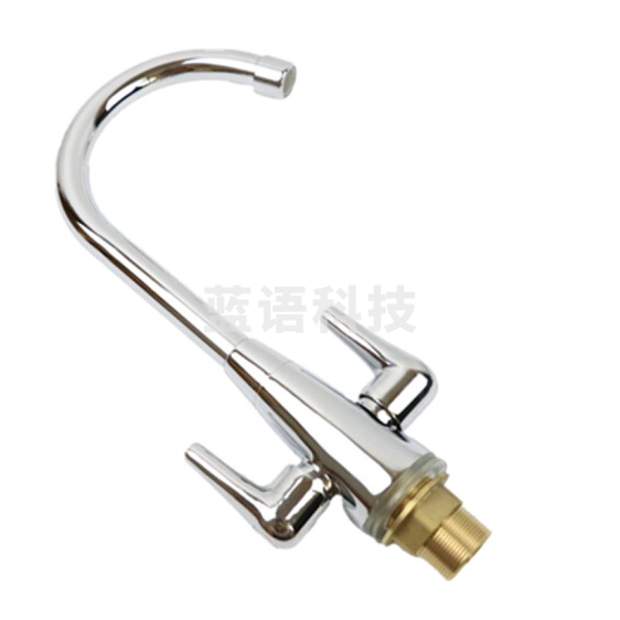 双开洗菜盆冷热水嘴  单孔龙头双控旋转