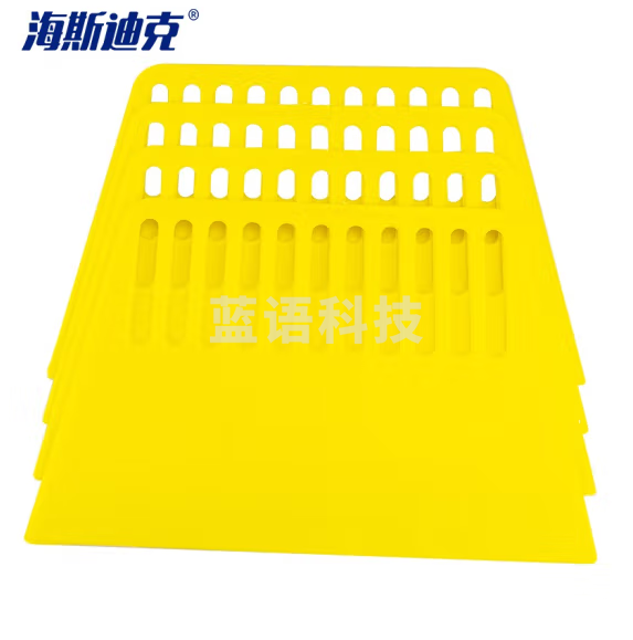 海斯迪克  塑料刮板 牛筋墙纸刮板 墙纸刮板贴膜工具透明油漆刮刀腻子 10个 货号：JC