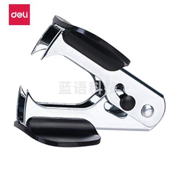 得力(deli)12#高效便捷起钉器拔钉器 带安全锁 黑色0231
