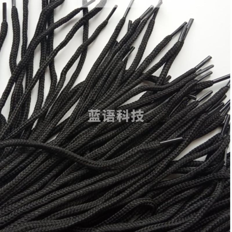 会计黑色账带账绳黑绳鞋带活页账本凭证档案装订绳子(100根/包) 货号：YCZ