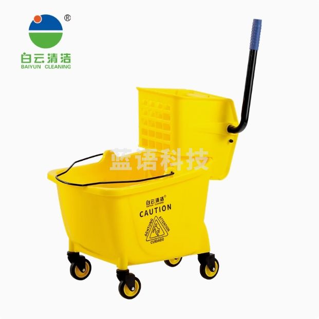 白云 20L榨水车拖把桶拖把榨水车