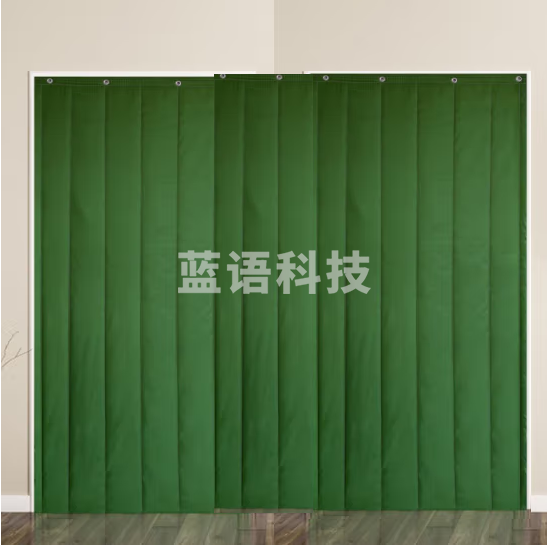 布艺棉门帘 家用挡风门帘    2.55*2.65米