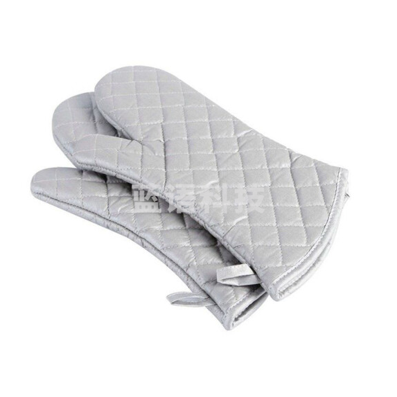 烤箱手套  厨房耐热耐高温隔热手套 银色  货号：YC