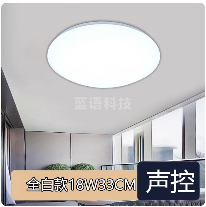 声光控吸顶灯楼道灯 18W