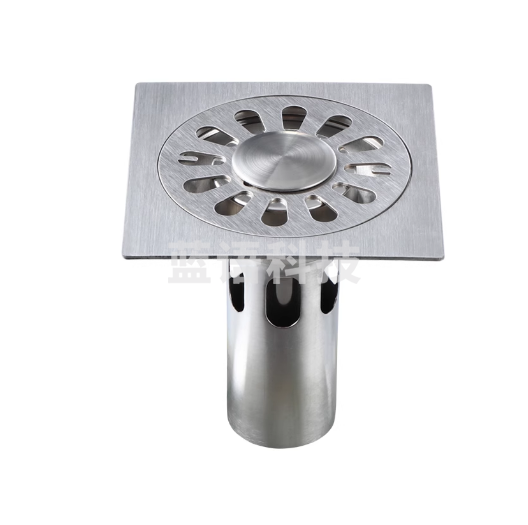 淼通 地漏防臭防虫厕所洗衣机双用地漏盖过滤网三通地漏不锈钢  双用6002