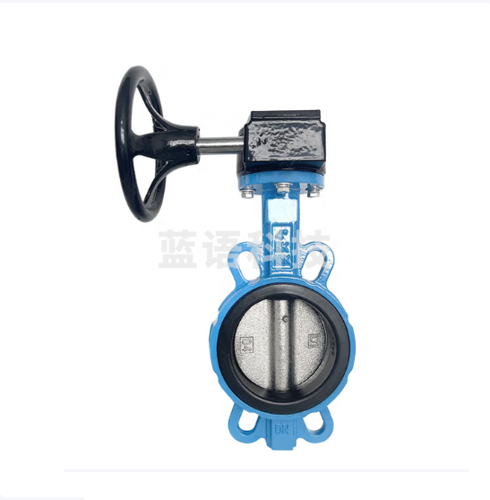 大站力字(LI )阀门天津手动软密封D371-16/蜗轮对夹蝶阀大站80