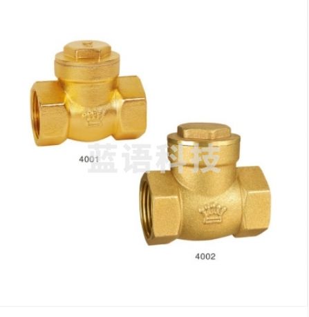 皇冠 DN25铜阀门4002 铜锻压止回阀