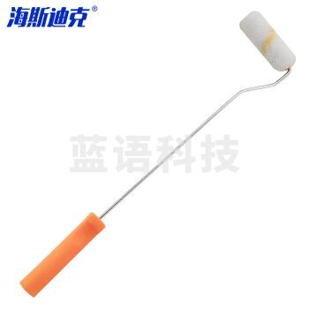 海斯迪克 gnjz-504 滚筒刷滚刷油漆工具装修涂装刷乳胶漆滚筒刷油漆刷子刷墙工具 4寸长柄 4个