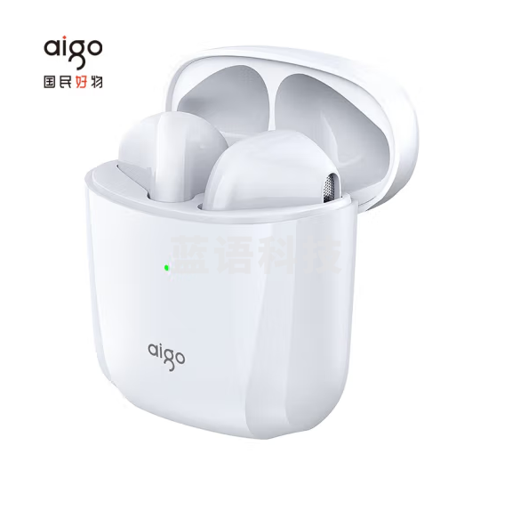 爱国者 T20真无线蓝牙耳机 半入耳式触控运动游戏跑步耳机