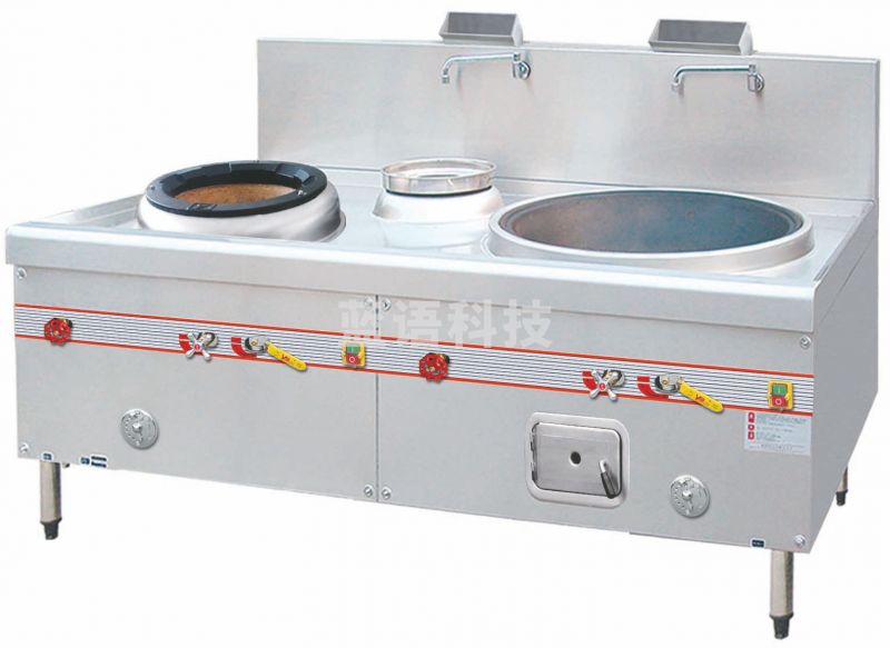 御丰 商用82#一炒一温一大锅猛火灶单位学校食堂酒店电磁灶燃气款