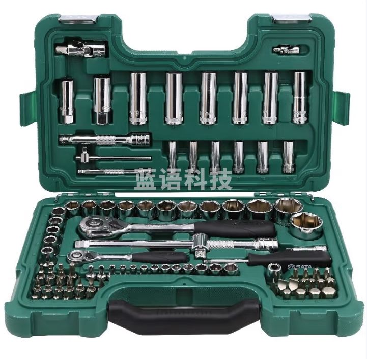 世达（SATA）86件6.3x12.5MM系列套筒组套 货号09013