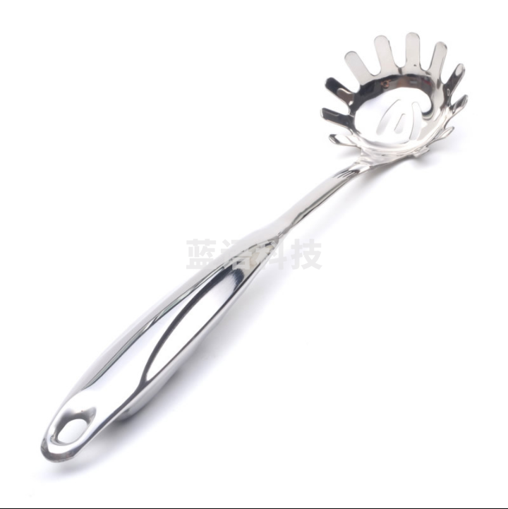 不锈钢面条捞面勺 意粉抓 粉条粉丝抓 火锅漏勺  漏勺子 长柄