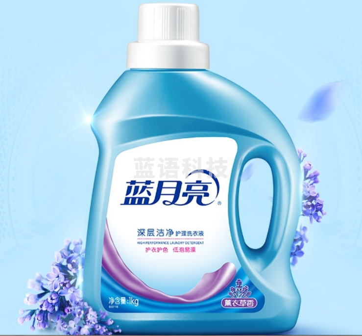 蓝月亮 洗衣液1L 12桶/件